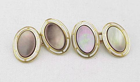 It’s On eBay: Victorian abalone cufflinks