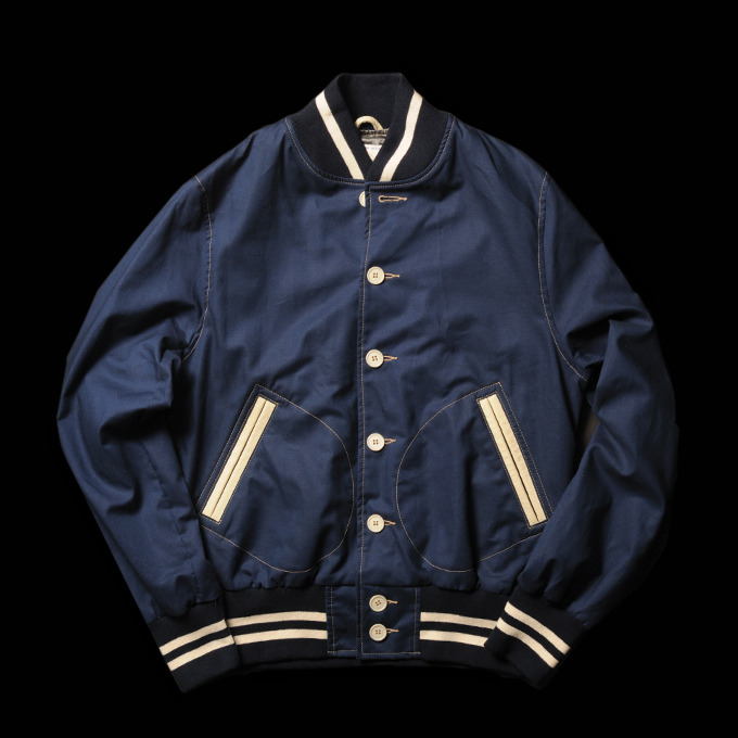 This beautiful varsity jacket is made by San Francisco’s Golden Bear Sportswear