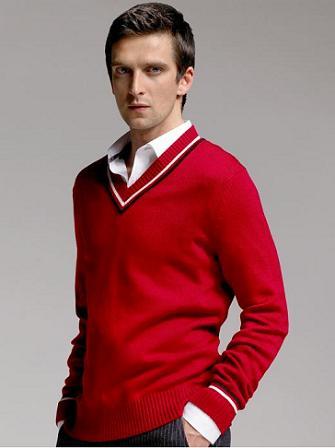 Sweater without collared outlet shirt