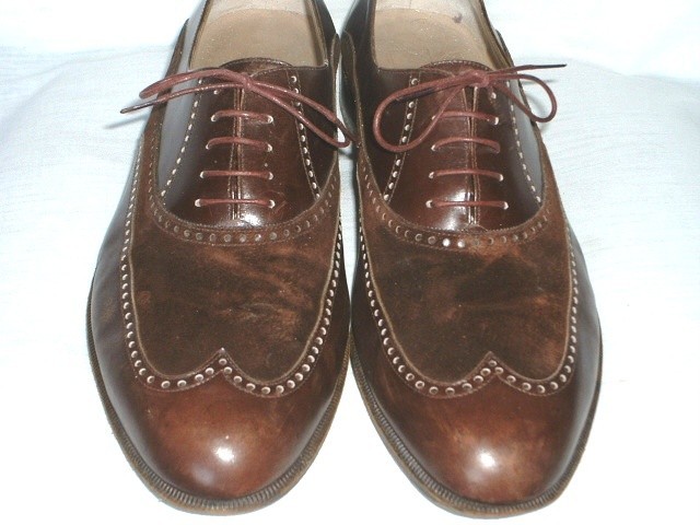 It’s On eBay: Wilkes Bashford Suede and Calf Wingtips