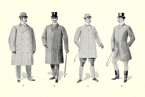 Images from Brooks Brothers’ 1896 catalog – Put This On