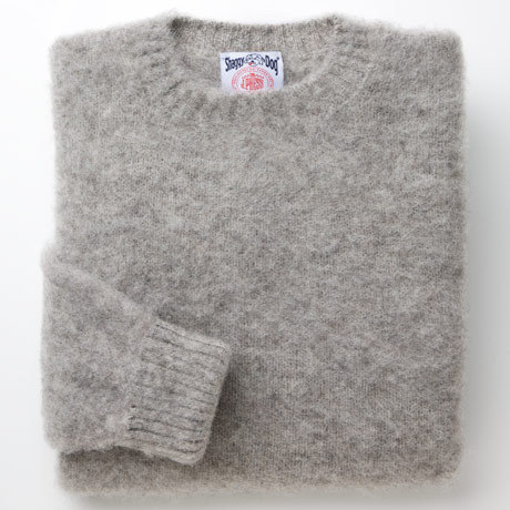 J Press shaggy dog sweaters: $108, down from $180 – Put This On