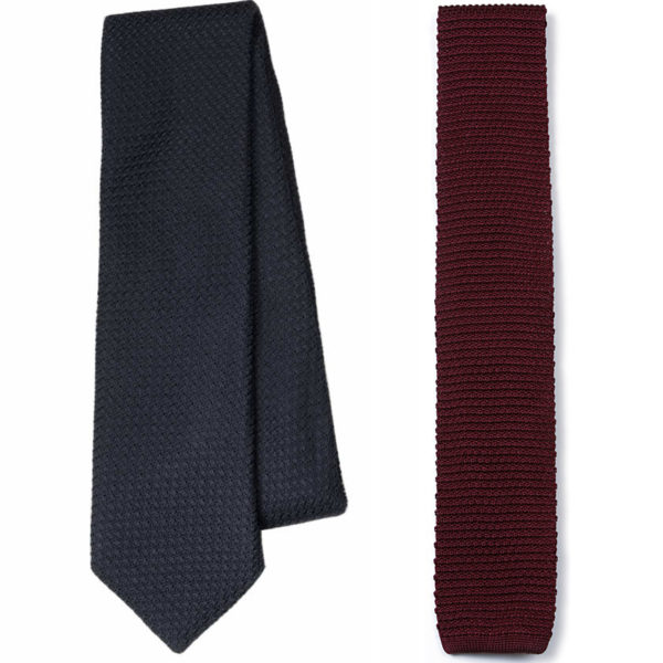We Got It For Free: The Knottery Grenadine and Silk Knit Ties