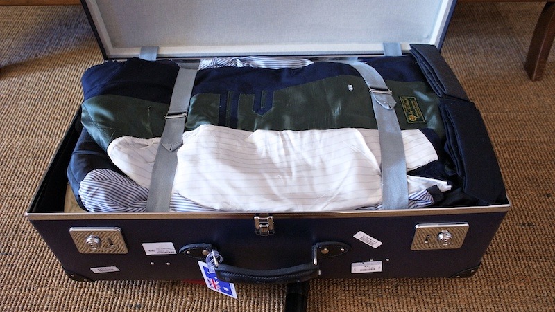 Our friend PG pretty much nails it here. Perfect travel wardrobe.