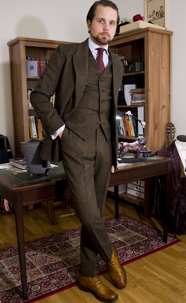 Real People: The Three-Piece Suit
