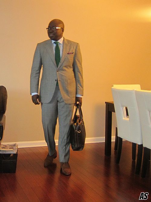 Real People: Patch pocket suit