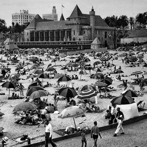 Santa Monica Beach, 1936