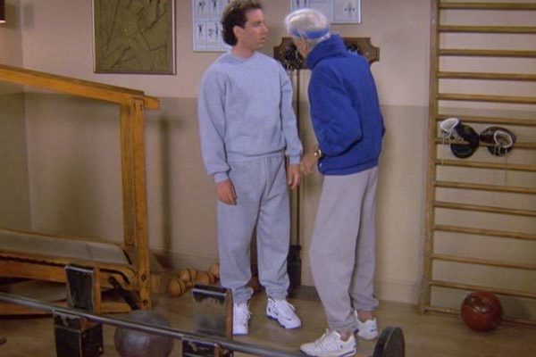 Jerry Seinfeld on his omnipresent white sneakers
