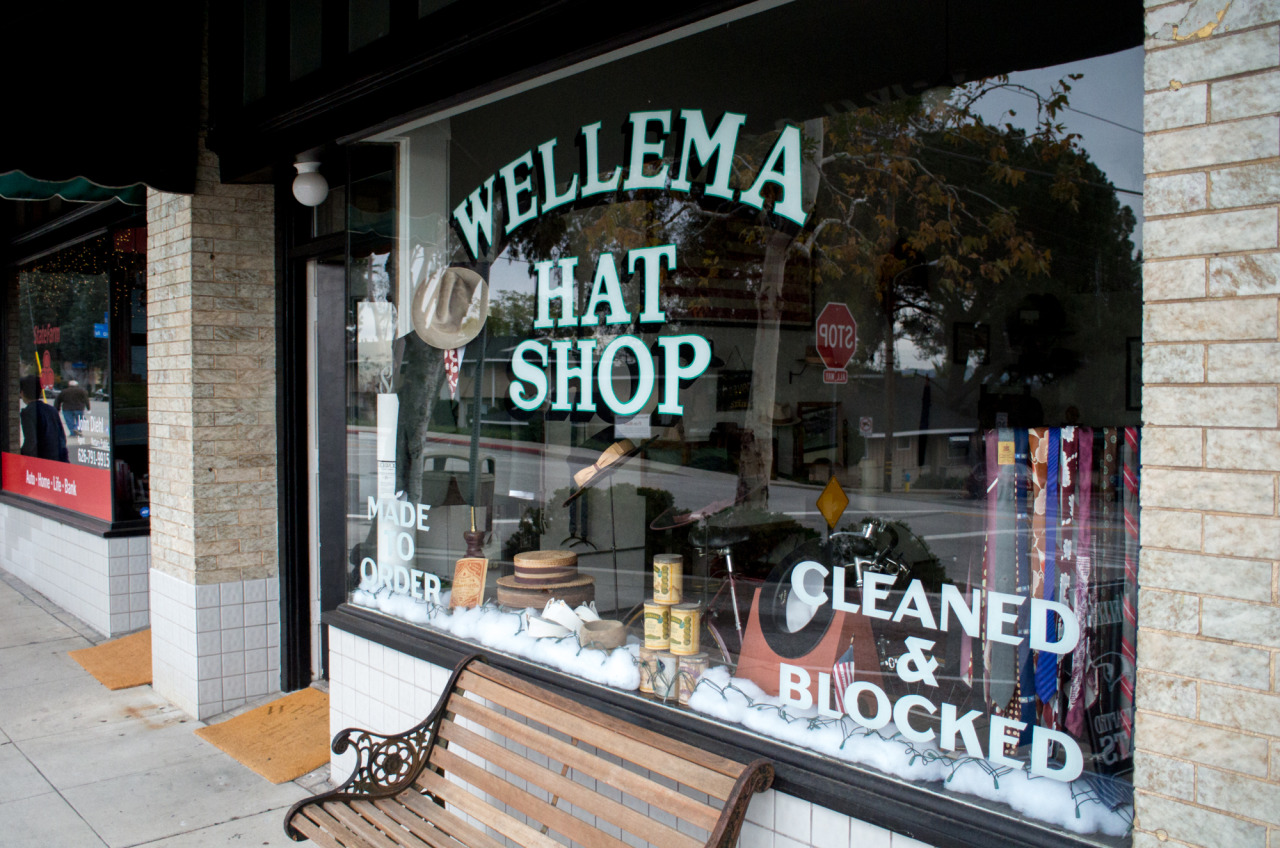 Store Visits: Wellema Hat Shop in Altadena, California