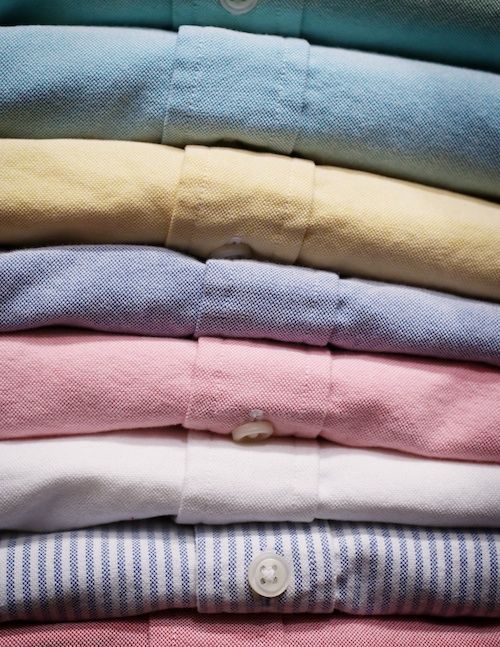 Kleding Herenkleding Overhemden & T-shirts Overhemden Deadstock Vintage jaren '60 Park Ave Lichtgroen Oxford Shirt OCBD 16-33 