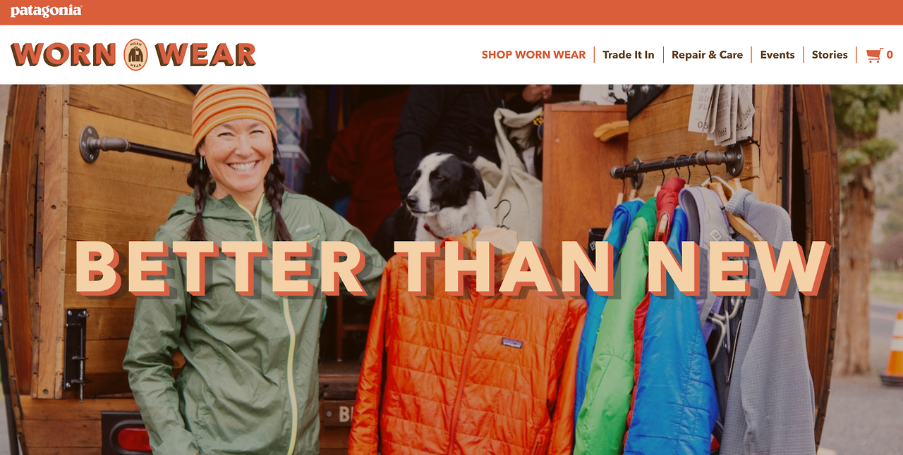 Patagonia Goes Online with Recycling