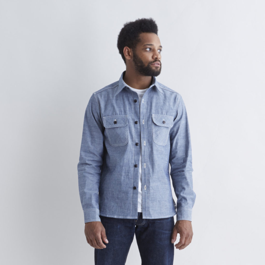 Your Workhorse Casual Shirt, Chambray – Put This On
