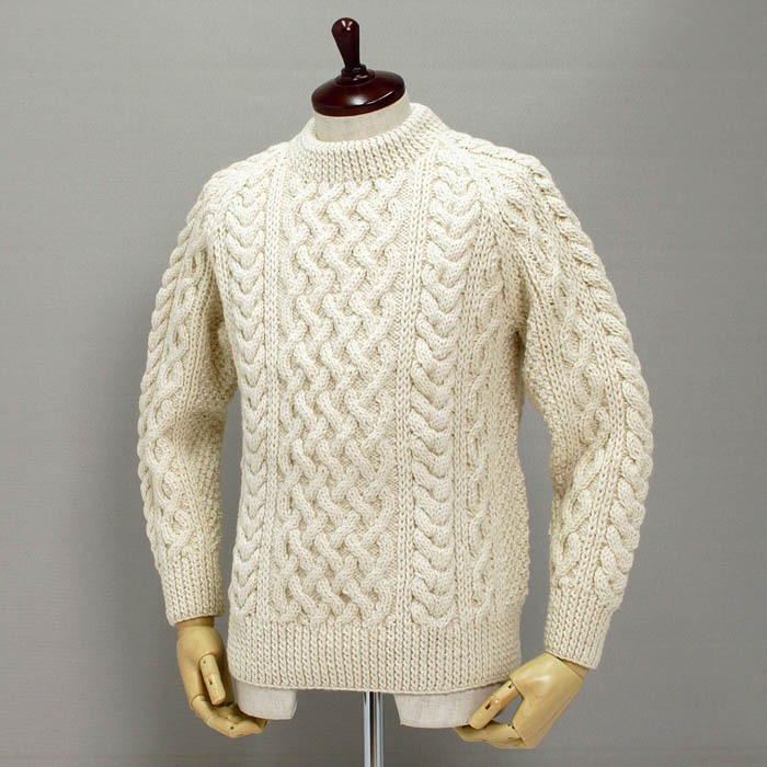 ファッションデザイナー Aran Islands made Sweater asakusa.sub.jp