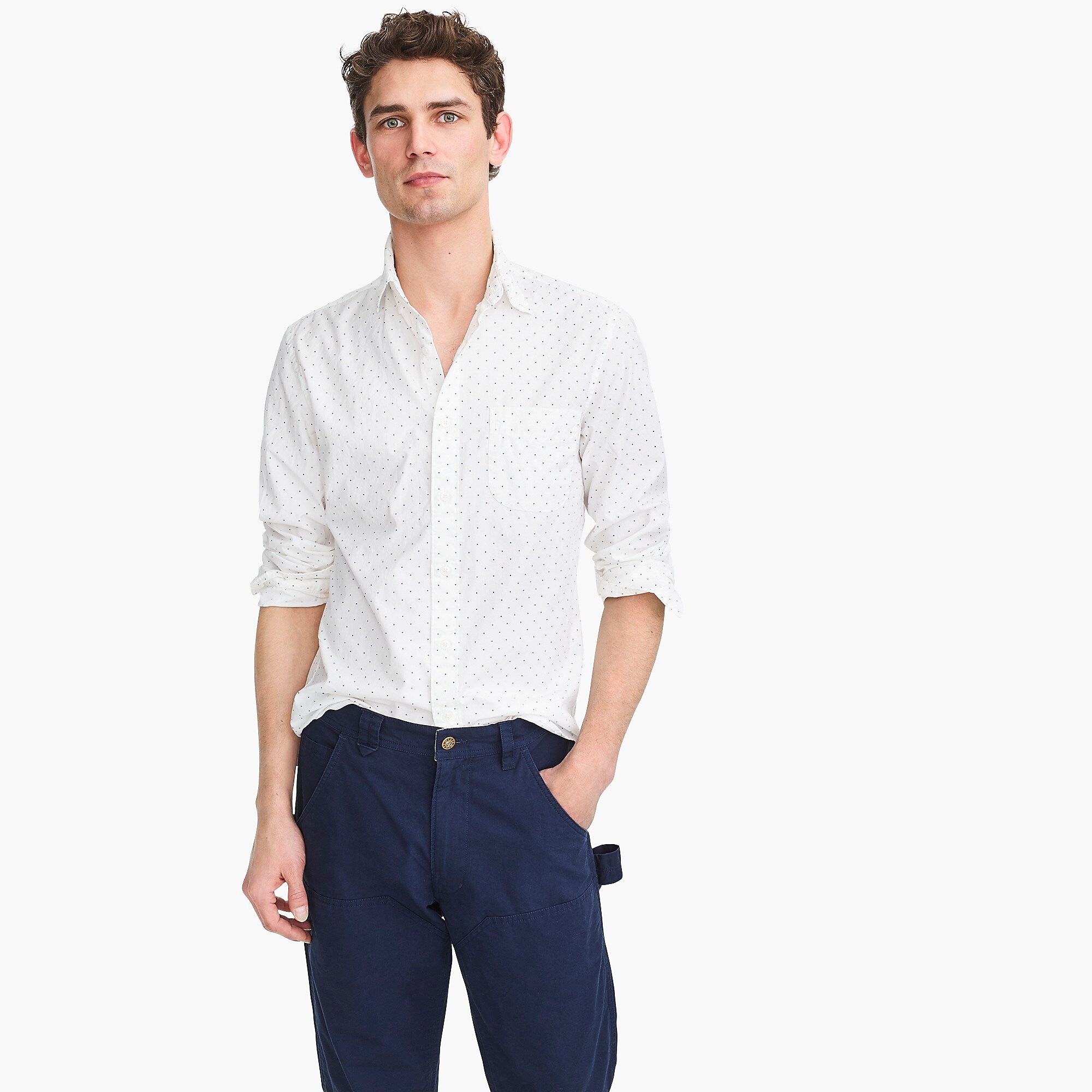 J. Crew Promotes Untucked Shirts, Models Them Tucked Put This On