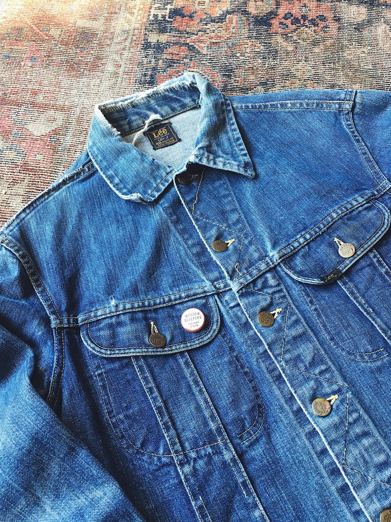 Vintage 70s Lee Riders, Men's Fashion, Bottoms, Jeans on Carousell