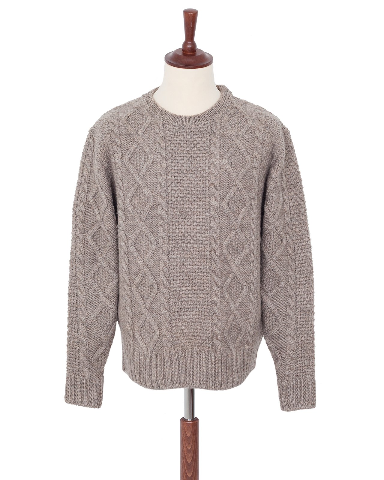 Fashion Sweaters Knitted Sweaters Q/S Q\/S Knitted Sweater light grey flecked casual look 