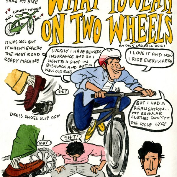 Style & Fashion Drawings: What to Wear on Two Wheels