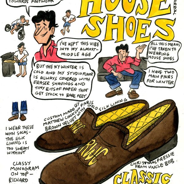 Style & Fashion Drawings: House Shoes