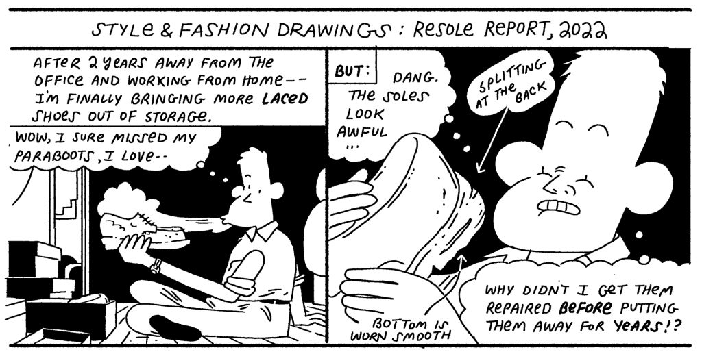 Style & Fashion Drawings: Resole Report