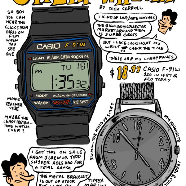 Style & Fashion Drawings: Cheap(ish) Watches