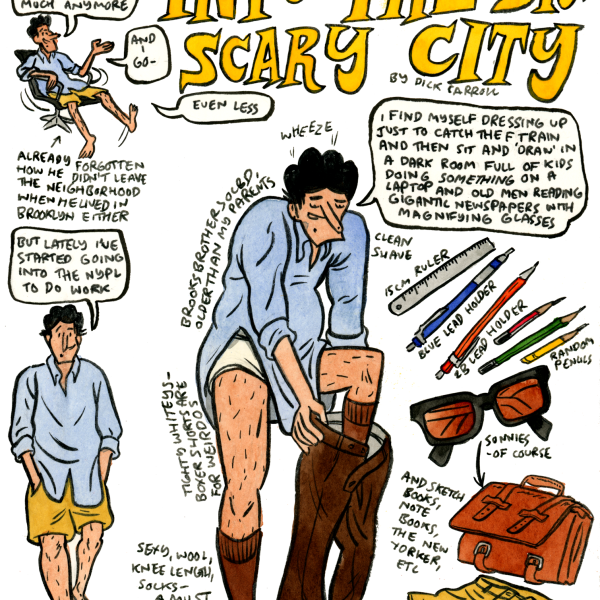 Style & Fashion Drawings: Into the Big Scary City