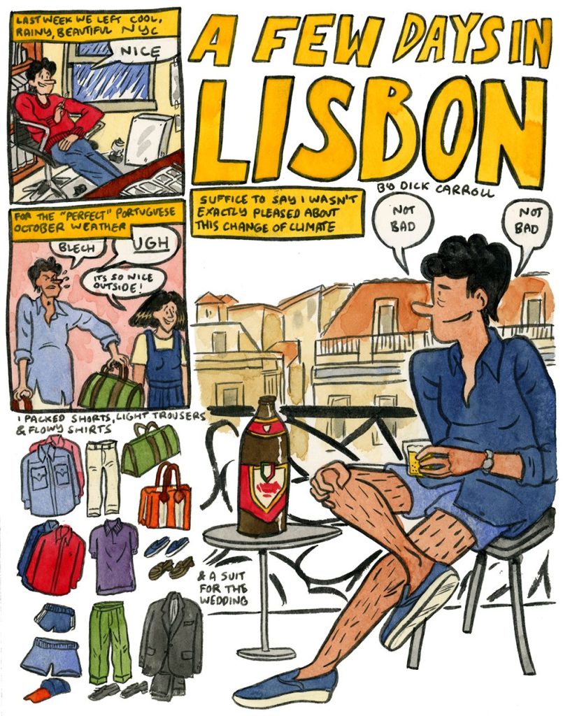 Style & Fashion Drawings: A Few Days In Lisbon