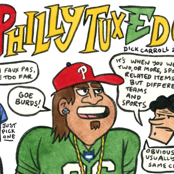 Style & Fashion Drawings: Philly Tuxedo