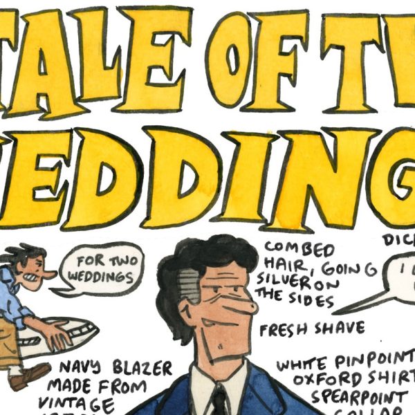 Style & Fashion Drawings: A Tale of Two Weddings