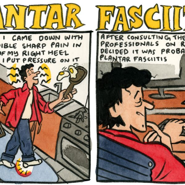 Style & Fashion Drawings: Plantar Fasciitis